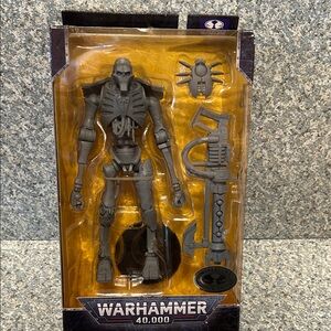 Warhammer 40,000 Necron Warrior Figure!!  NEW!!  Collectible!!